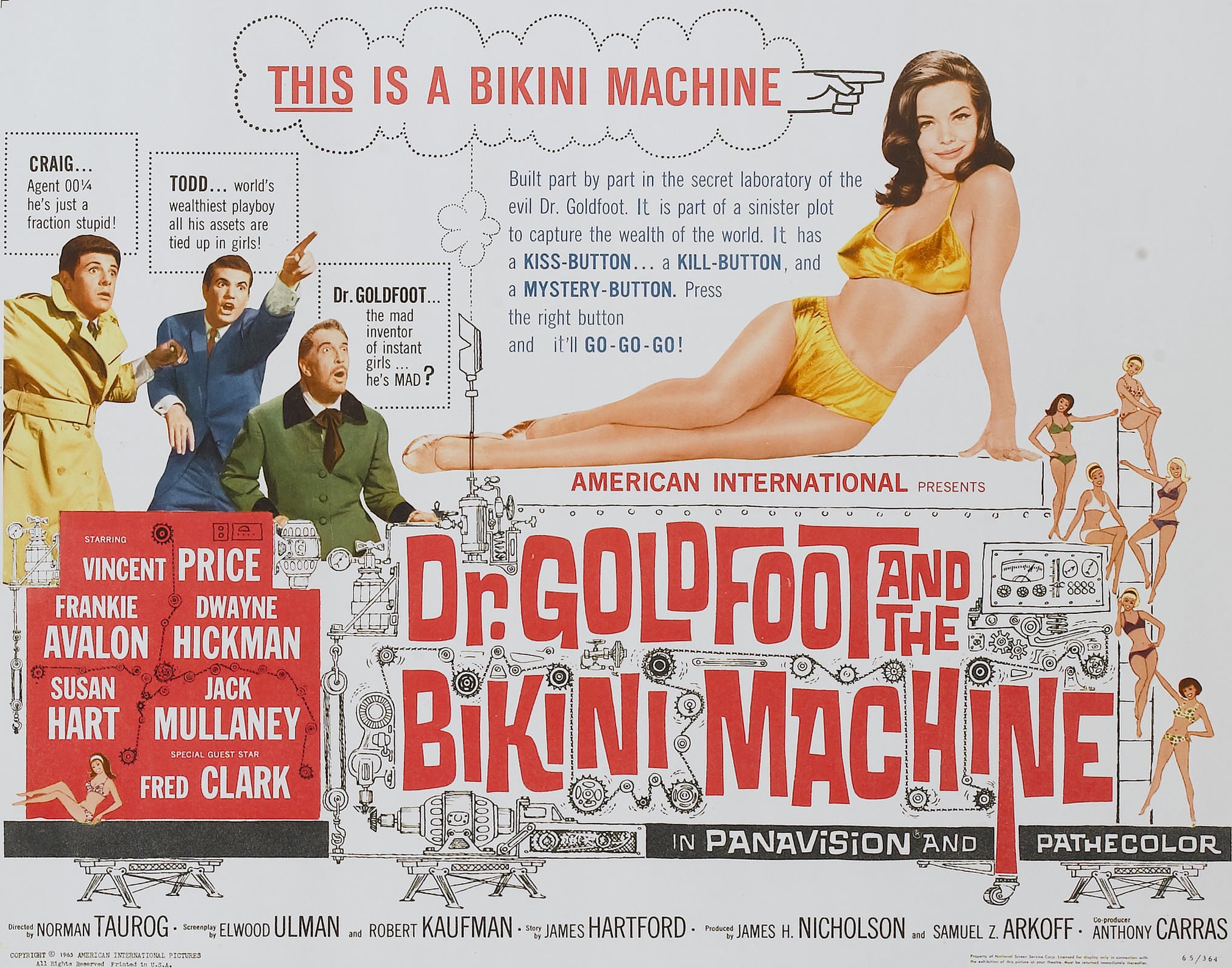 dr. goldfoot movie poster