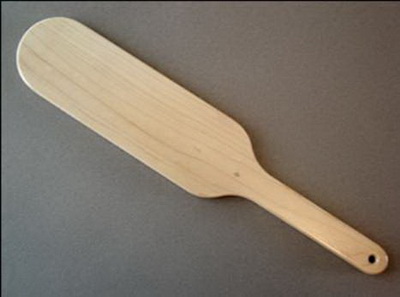 15-inch maple wood paddle