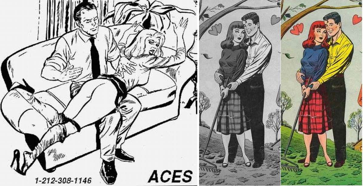 a M/F OTK spanking from the mystery artist