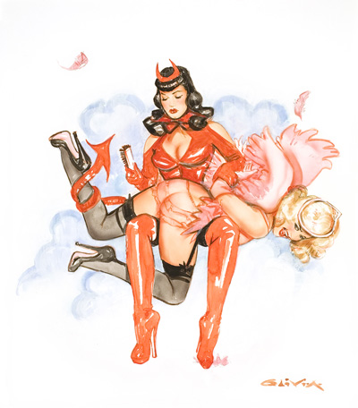 bettie page spanking good angel