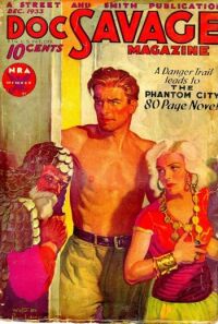 doc savage magazine december 1933 cover