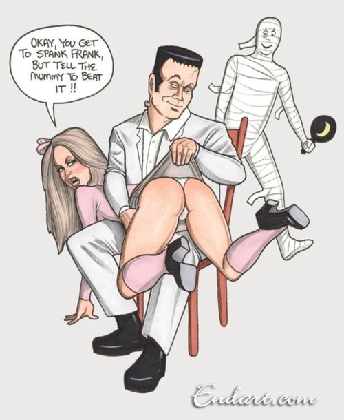 frankenstein spanks