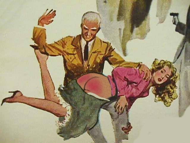 the spanking as modified by funbun to have bare bottom