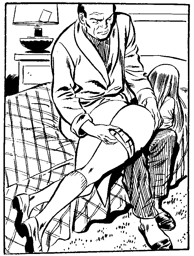 what looks to be a missing panel from miss hot pants
