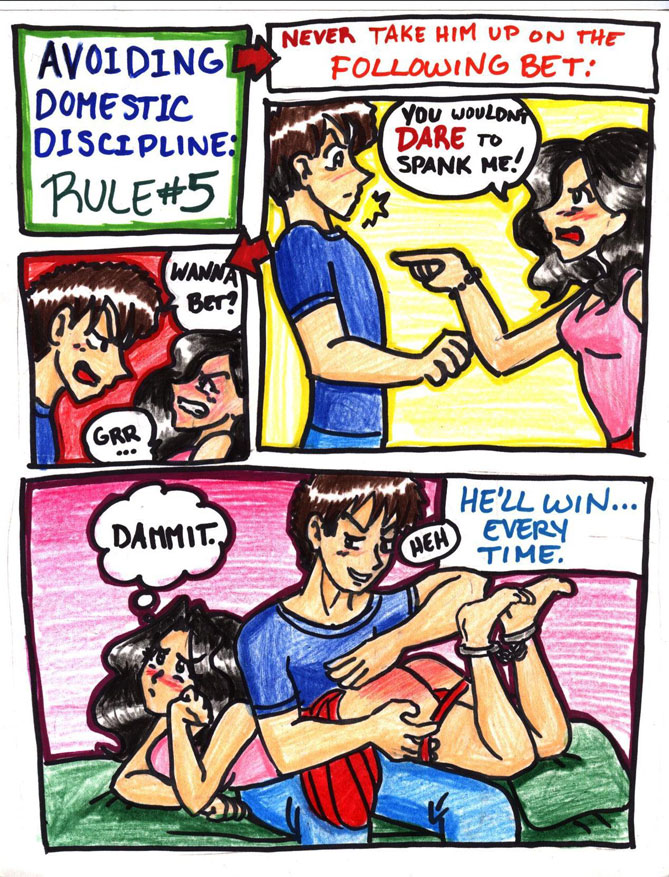 avoiding domestic discipline 5