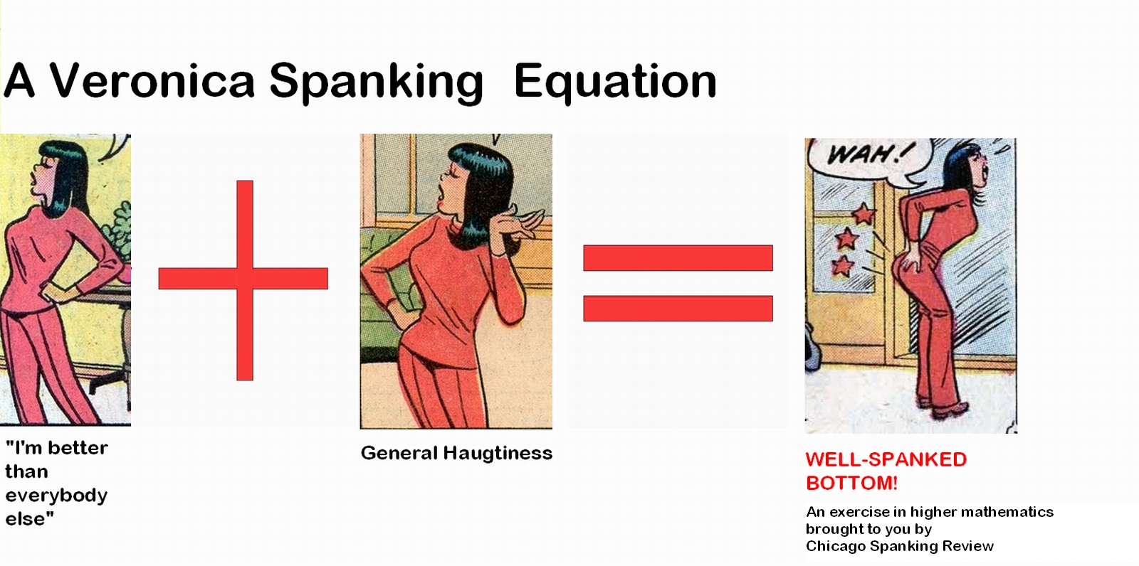 veronica spanking equation