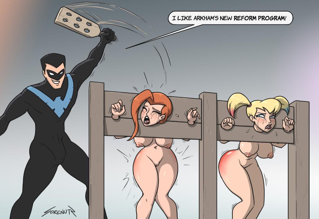nightwing paddles harley & ivy