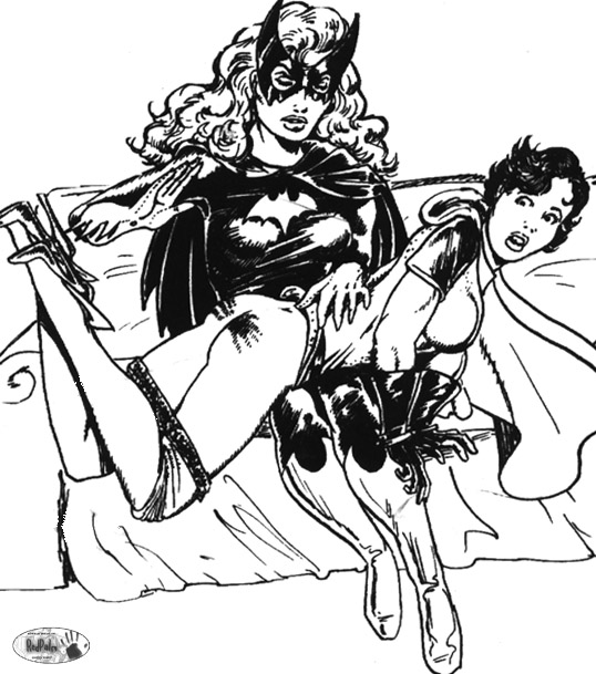 batwoman spanks robin