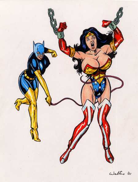 batgirl whips wonder woman