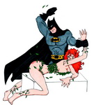 batman spanks poison ivy