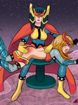 big barda spanks hakufu