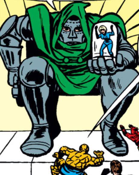 dr. doom from fantasic four #16