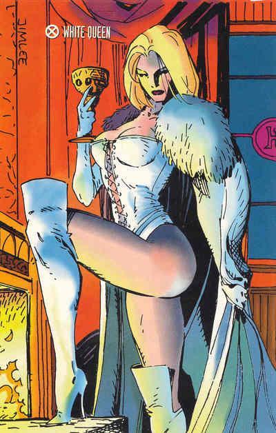 white queen as drawn by jim lee