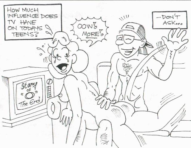 knute spanks luann from the luann comic strip