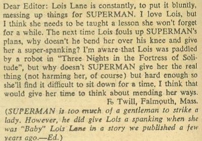lois lane spanking letter by twill