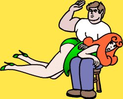 o. t. katie's animated spanking