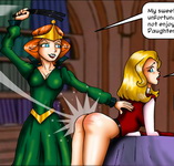 queen marlene spanks adora