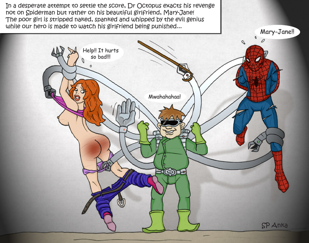 doctor octopus spanks mary jane