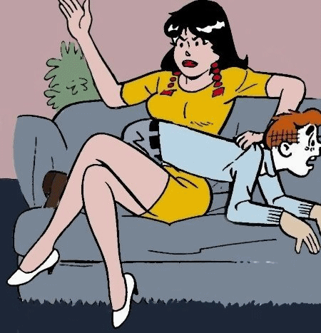 Veronica spanks Archie