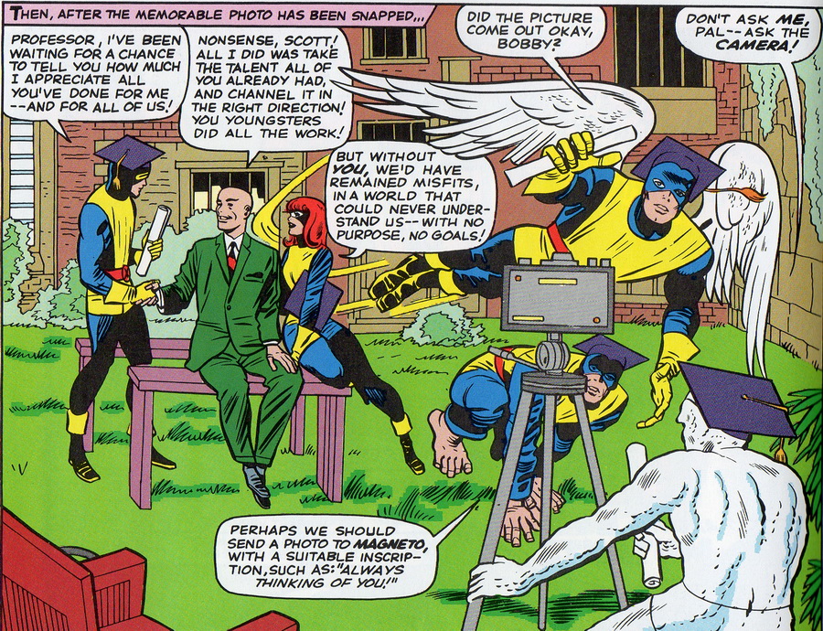 x-men graduate in x-men #7