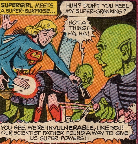 supergirl's super-spanking doesn't work
