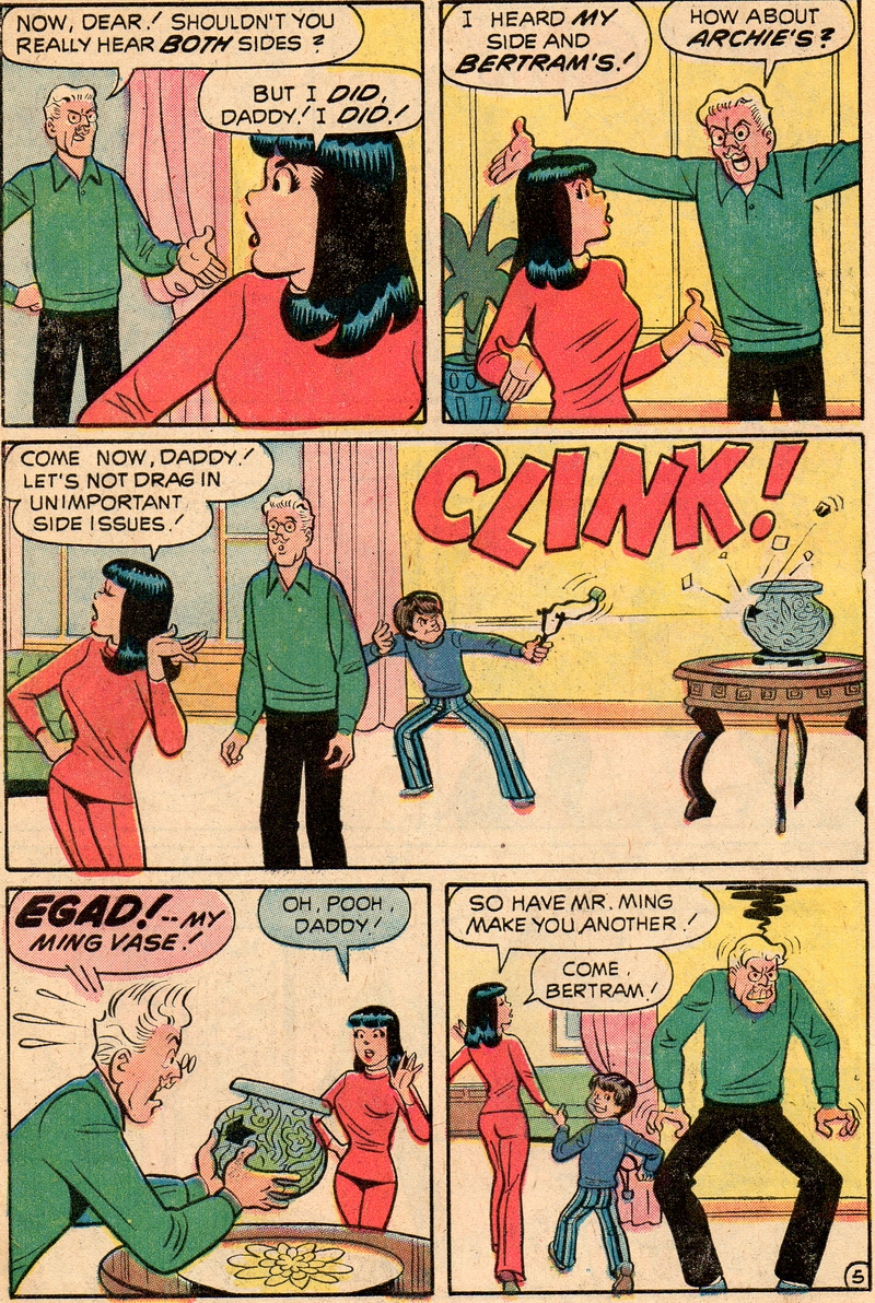 archie #226 bertram breaks ming vase