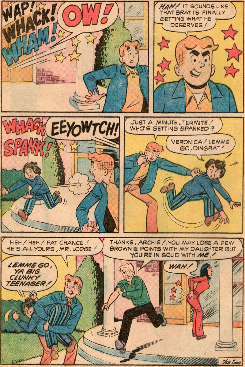 archie #226 veronica spanking page