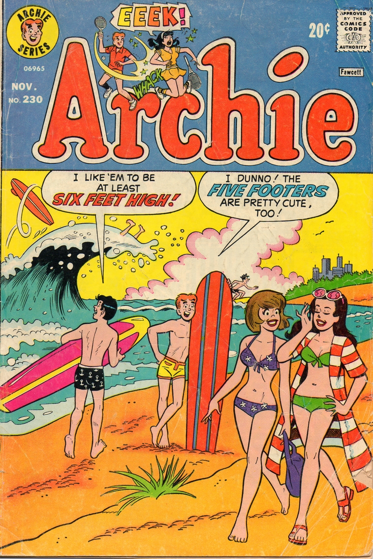 archie #230 cover by decarlo and lapick