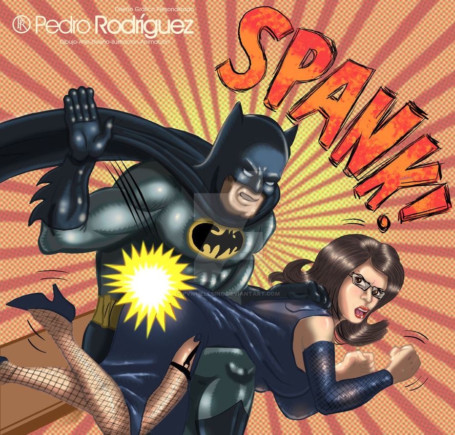 batman spanks marcia monroe by pedro martinez