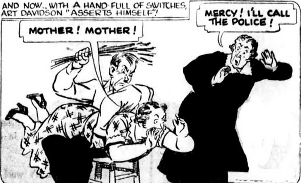 bela lanan court reporter spanking panel june 2 1939