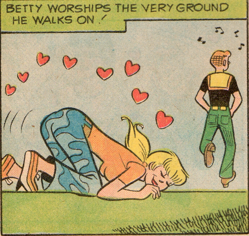 betty worships archie