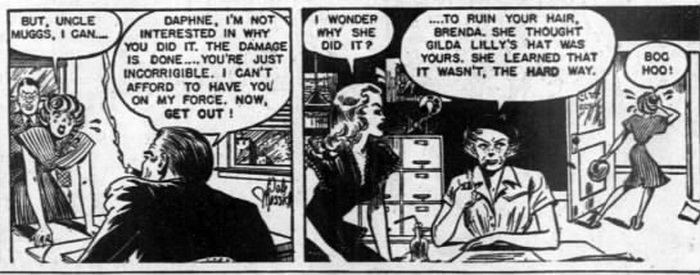 brenda starr strip from July 27 1946