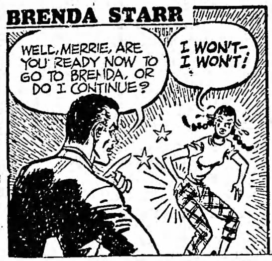 brenda starr strip from May 26 1954