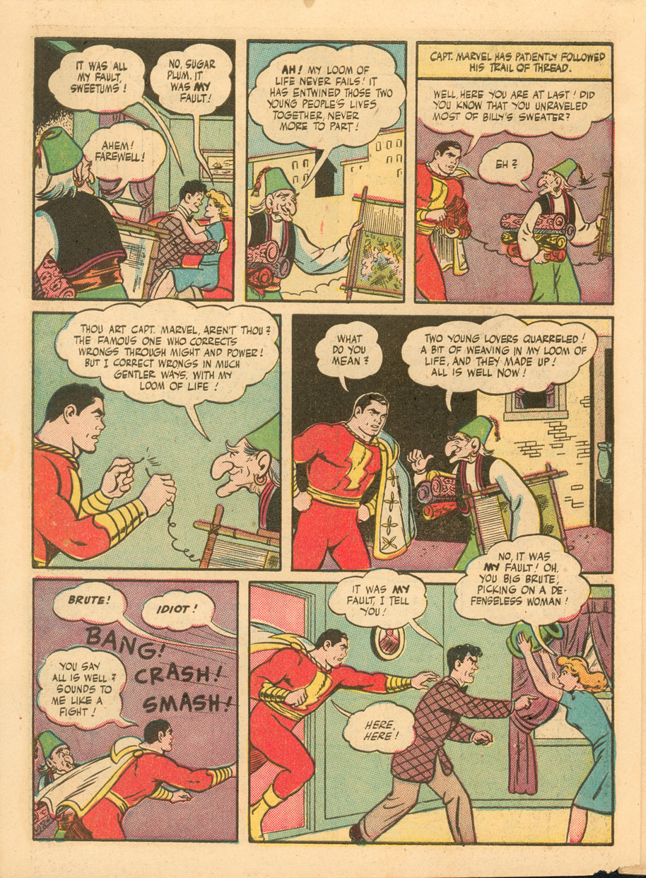 captain marvel wheaties page 6