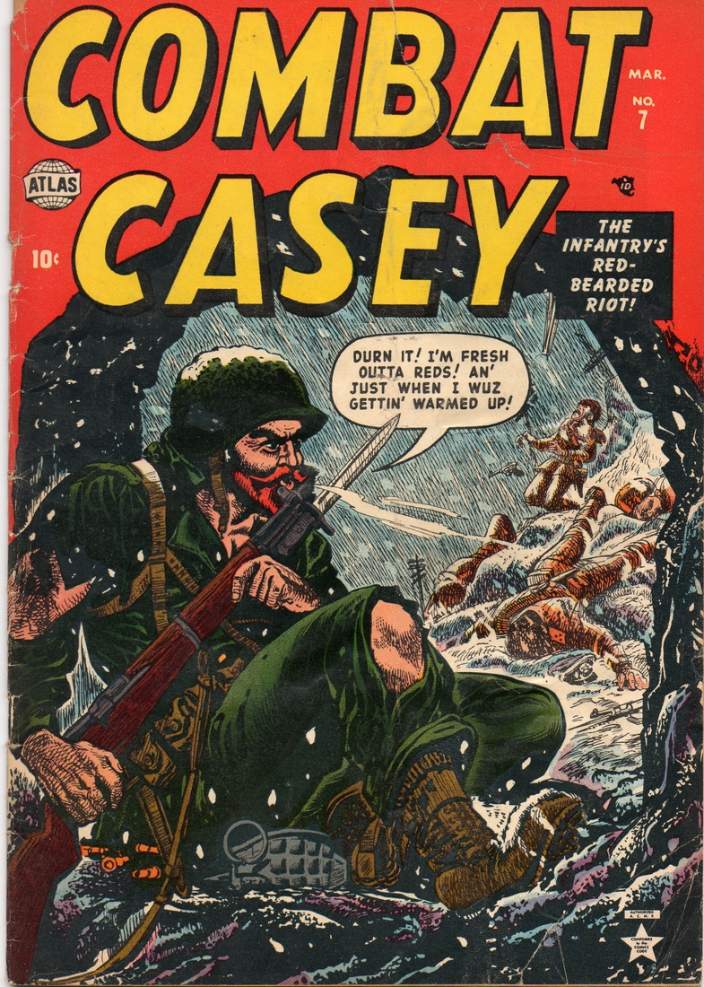 cover of combat casey #7