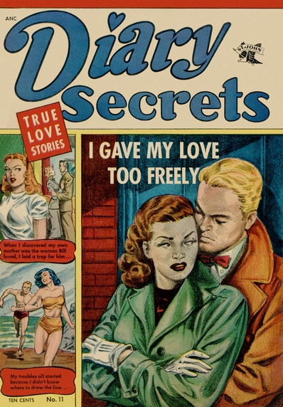 teen-age romances #3 cover