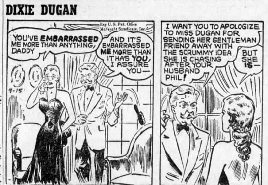 dixie dugan sept 15, 1948 after the spanking
