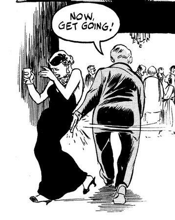 butt whacking drawn by will eisner