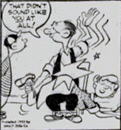 spanking from fanfare april fool's day 1952