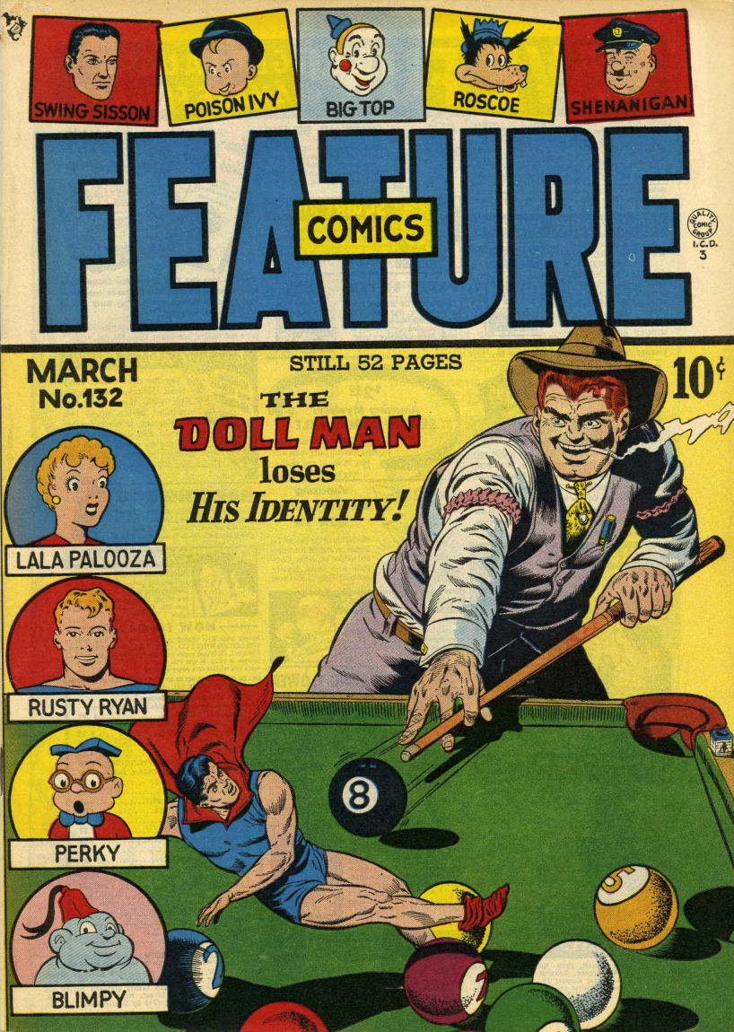 cover of feature comics #132