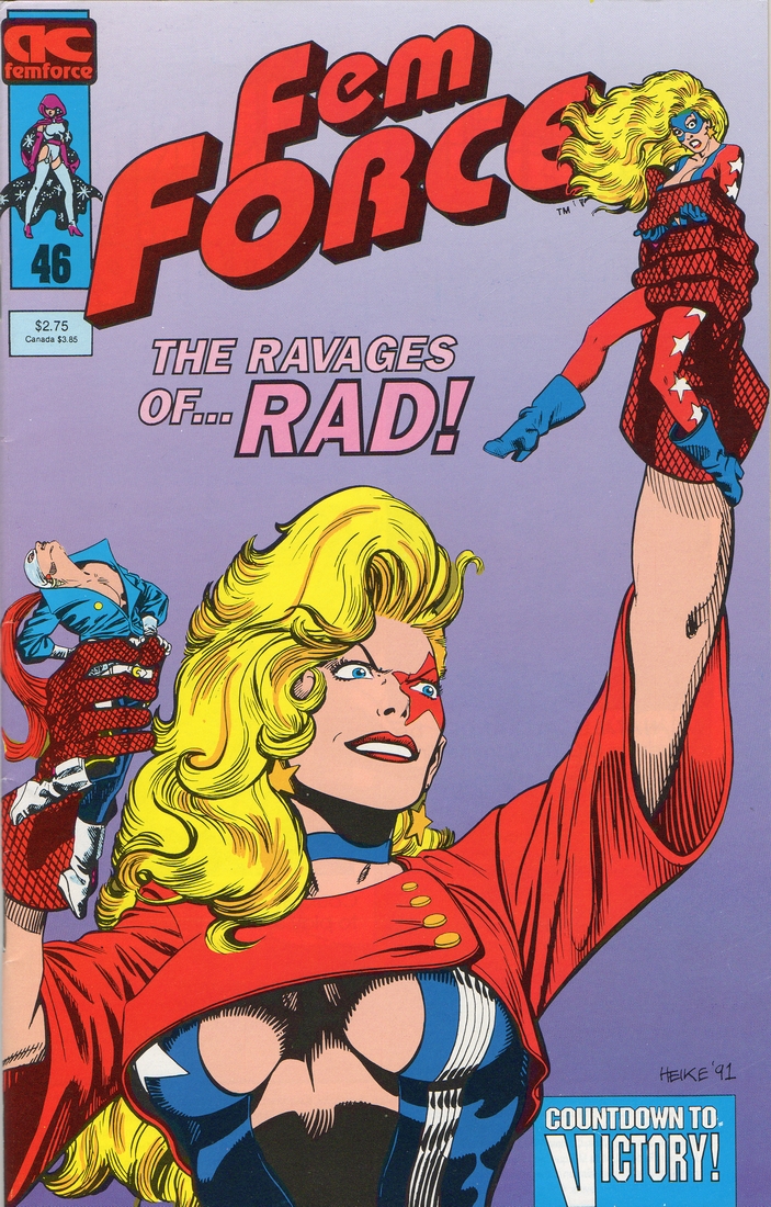 femforce #46 spanking issue cover