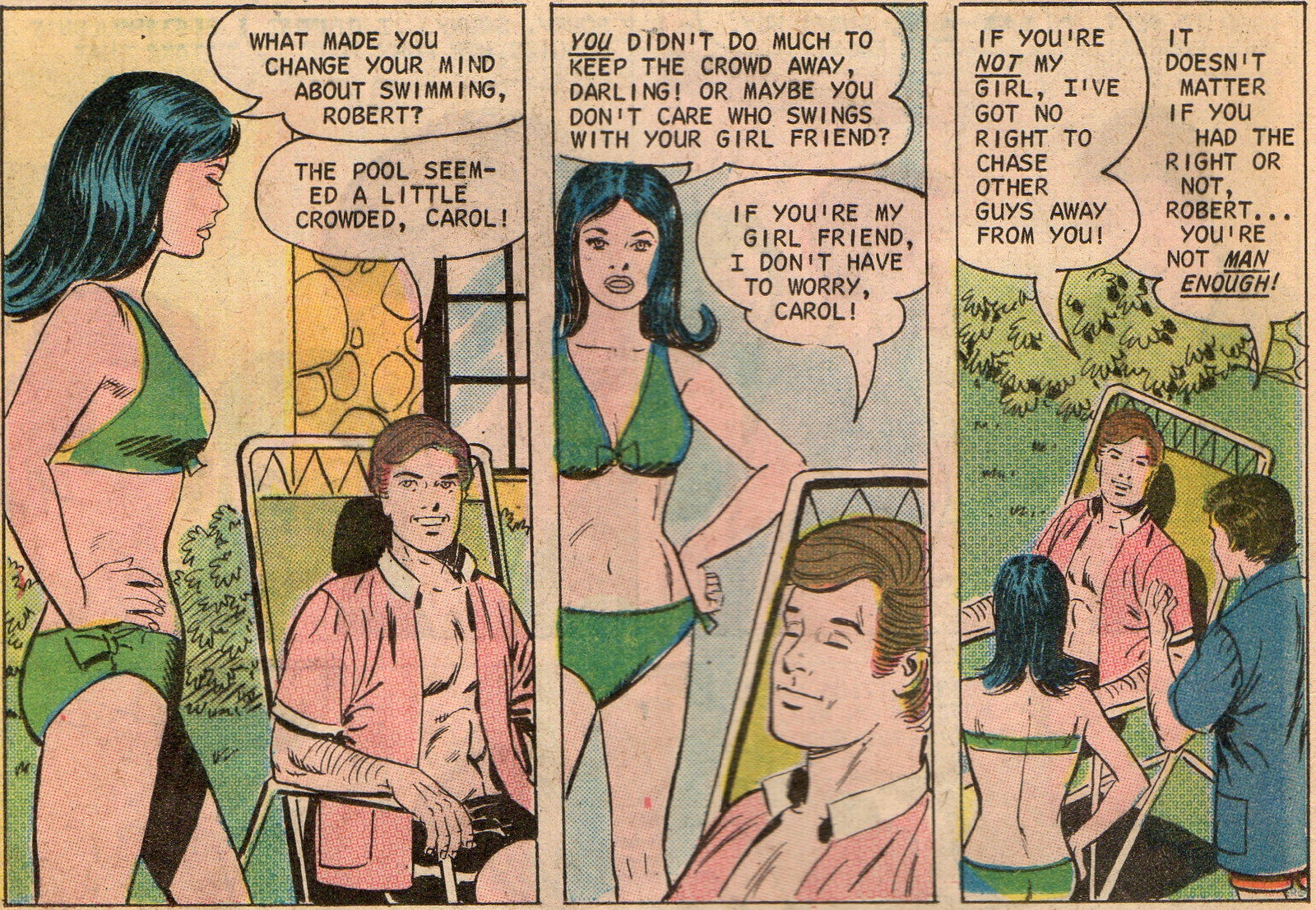 for lovers only #70 post-swim scene
