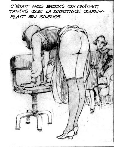 leone frollo mona bending over for the cane