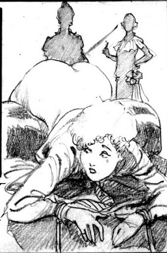 leone frollo mona bending over for the cane