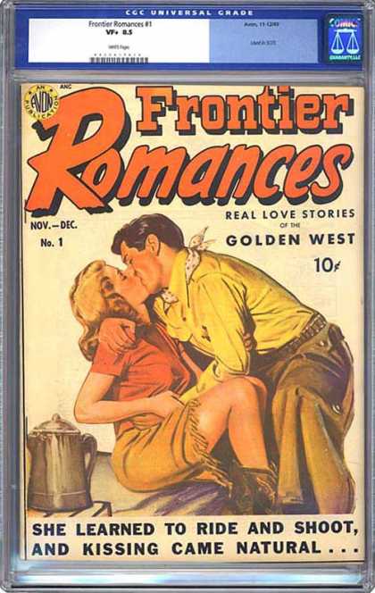cover of frontier romances #1