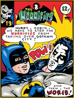 batman-inspired art for the horrifics