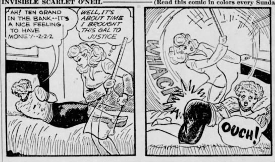 spanking from invisible scarlet o'neil november 21, 1944