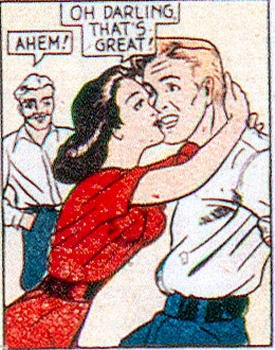 laura from page 2 of jumbo comics #17