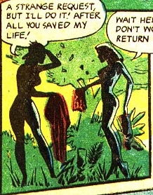 jungle comics #147 naked girls