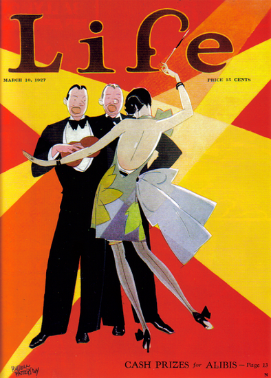 cover of life magazine march 10 1927 art by Russell Patterson